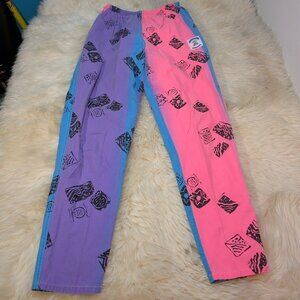 Two Amigos and Co Vintage Colorful 90's Joggers Size Medium